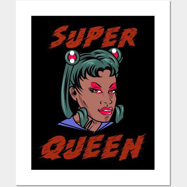 Super Queen Wall Art by John Byrne